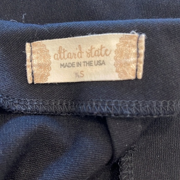 Altar’d State High Waisted Mini Skort | Black | Extra Small - Picture 8 of 14